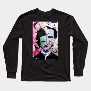 Kicking at your Allan Poe Long Sleeve T-Shirt